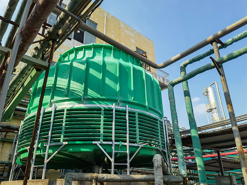 圓形逆流式玻璃鋼冷卻塔的維護(hù)技巧