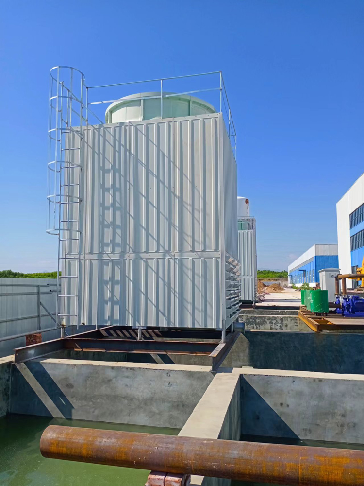 高溫玻璃鋼冷卻塔組裝時各部件注意事項