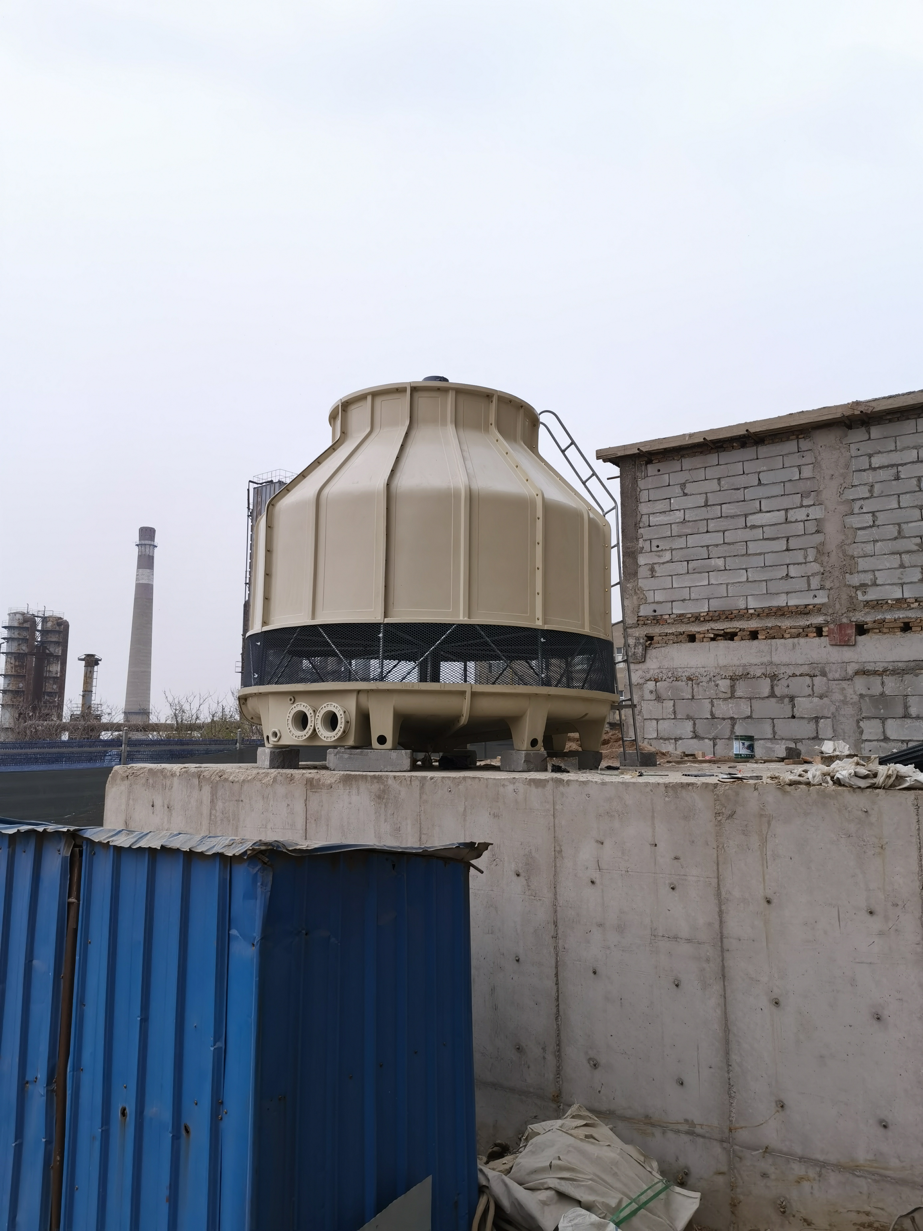 冷卻塔噪聲大怎么做降噪處理