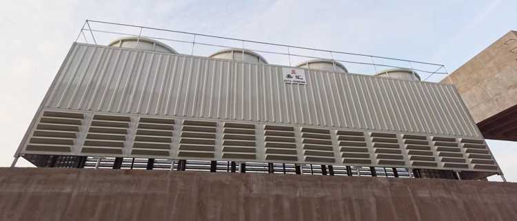 河南冷卻塔廠家-客戶希格騰華三門峽澠池