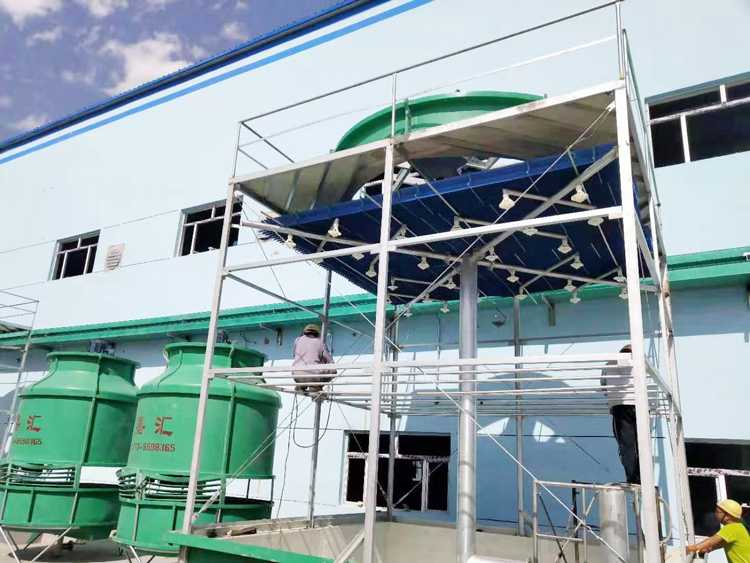 阿拉善積水型玻璃鋼冷卻塔安裝